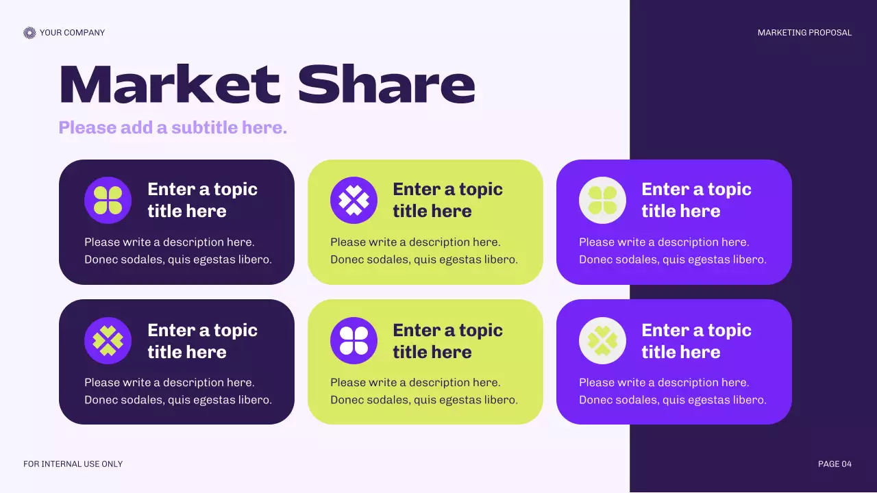 Purple Modern Marketing Proposal Presentation