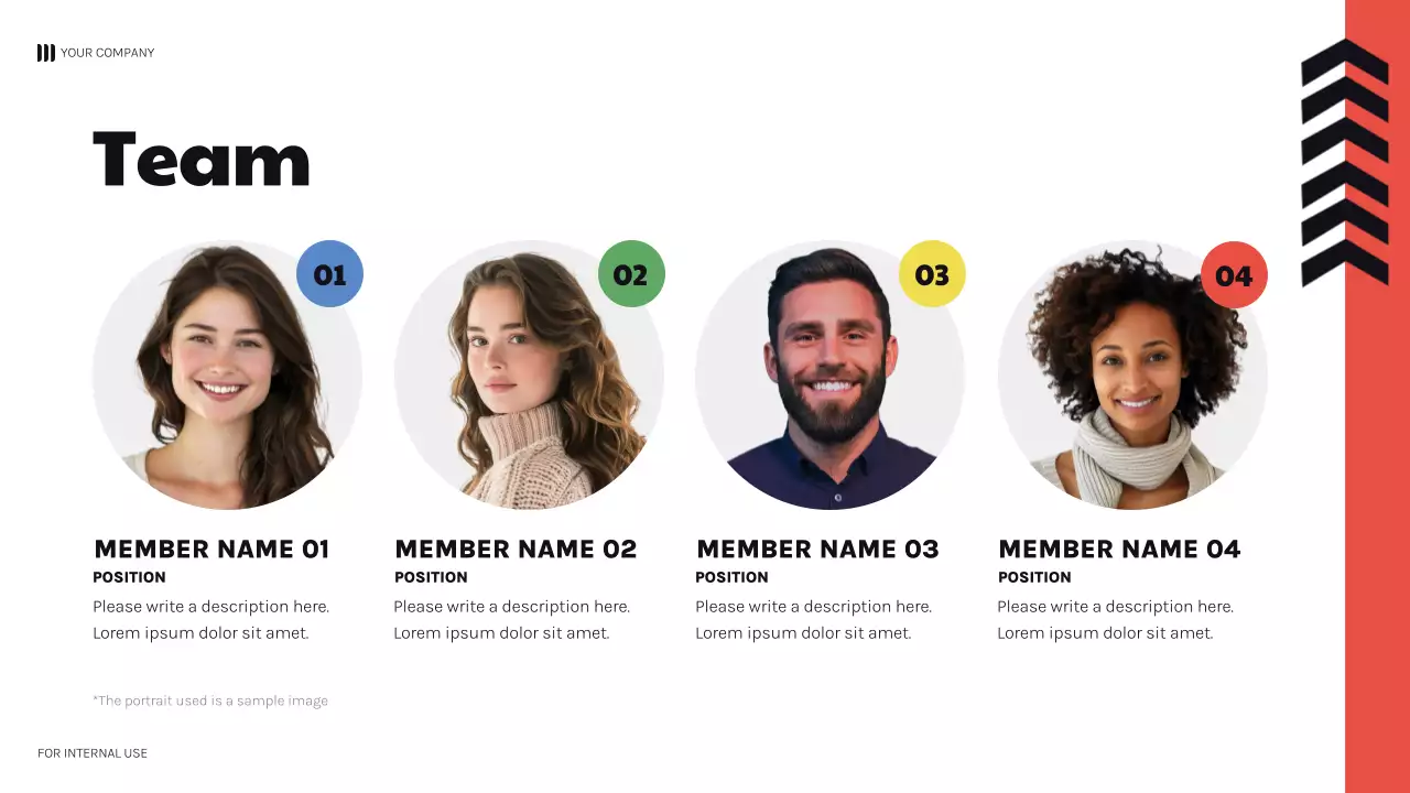 Black Bold Geometric Budget Review Presentation