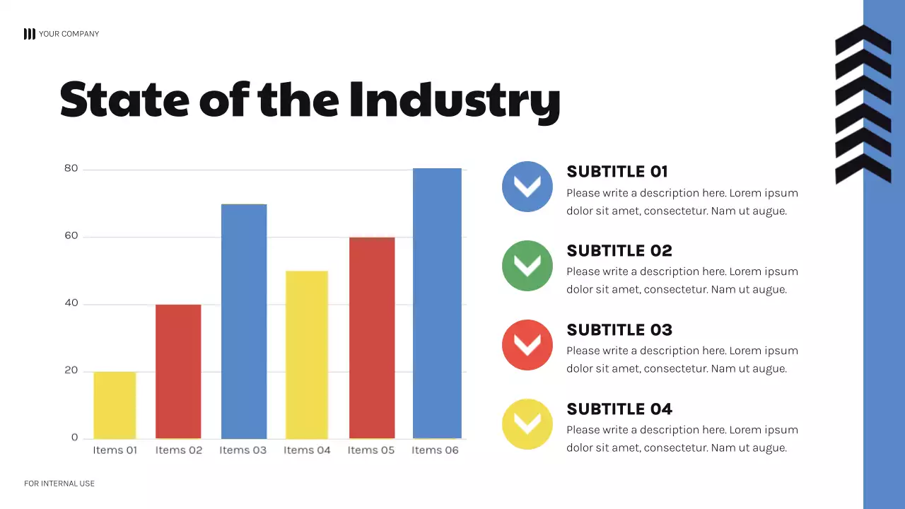 Black Bold Geometric Budget Review Presentation