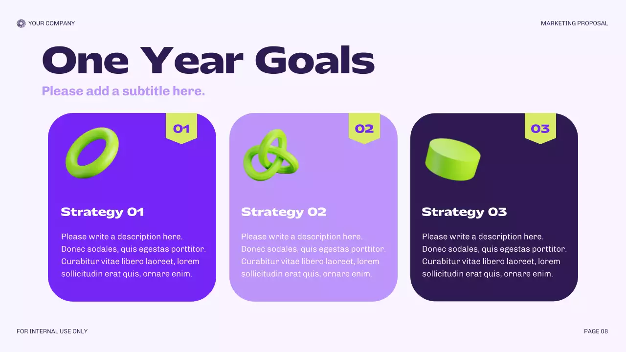 Purple Modern Marketing Proposal Presentation