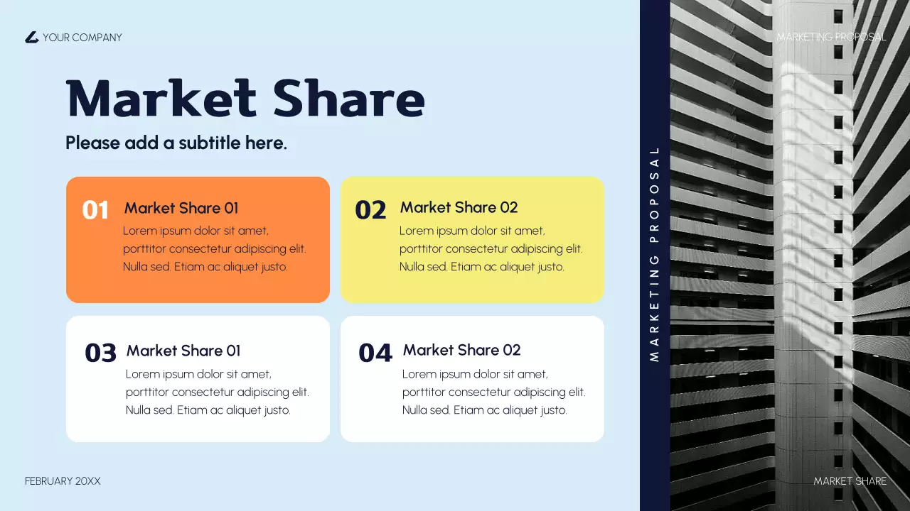 Orange Modern Marketing Proposal Presentation
