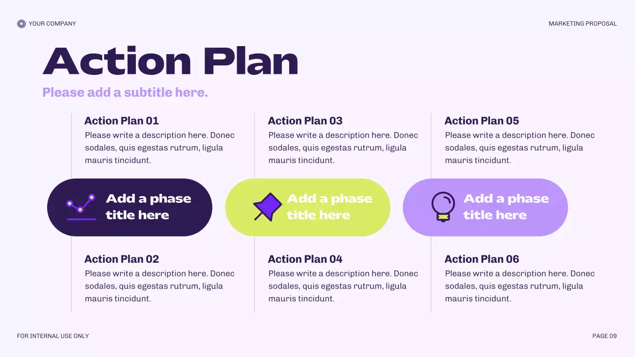 Purple Modern Marketing Proposal Presentation