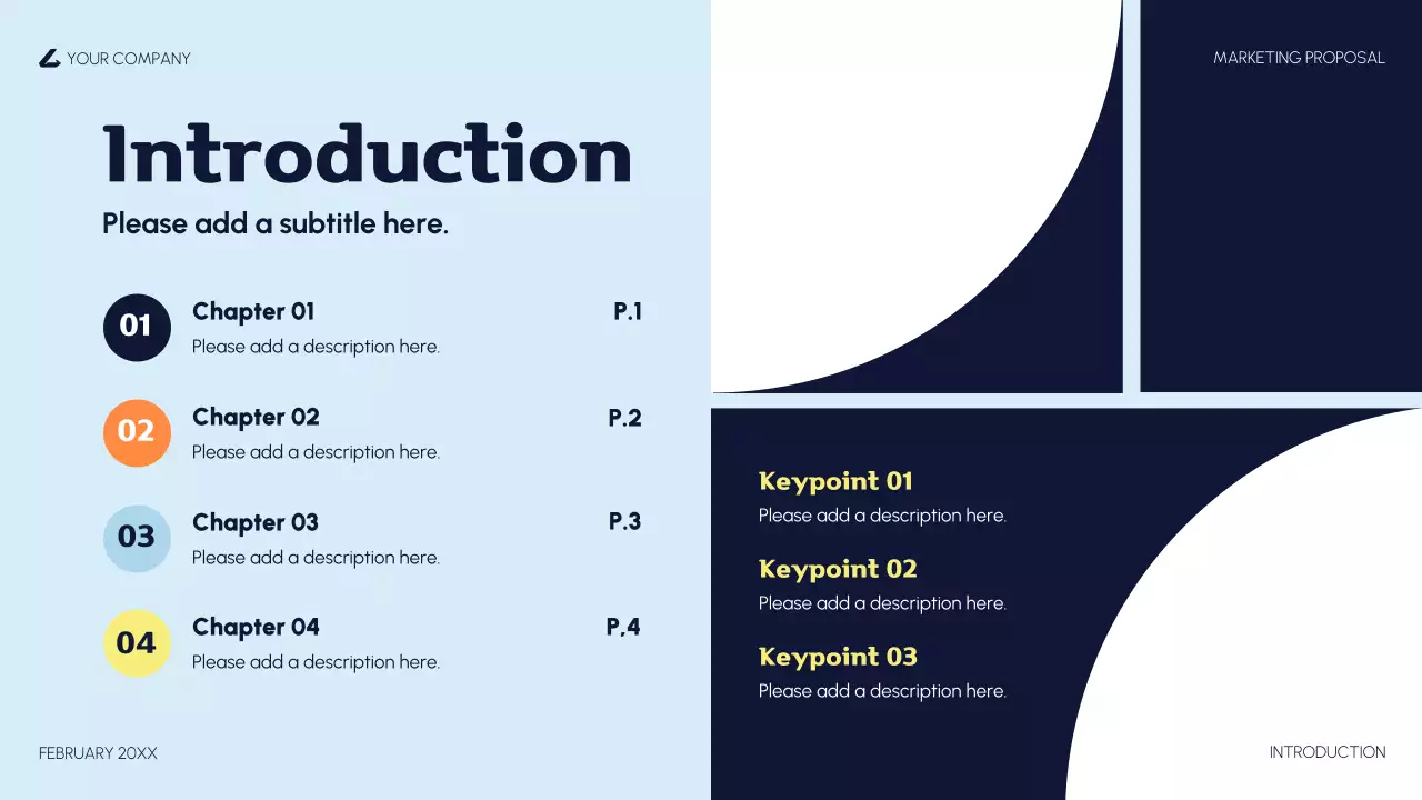 Orange Modern Marketing Proposal Presentation