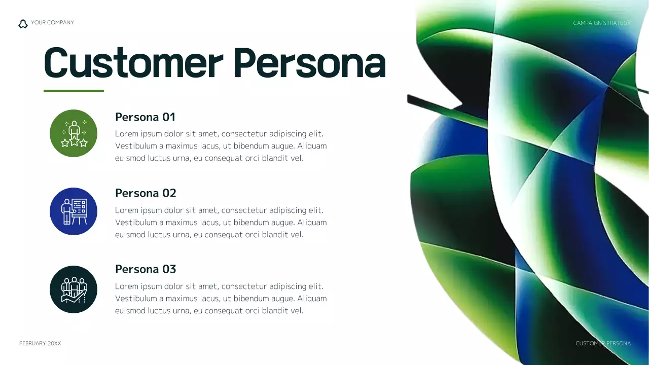 Green Modern Marketing Plan Presentation