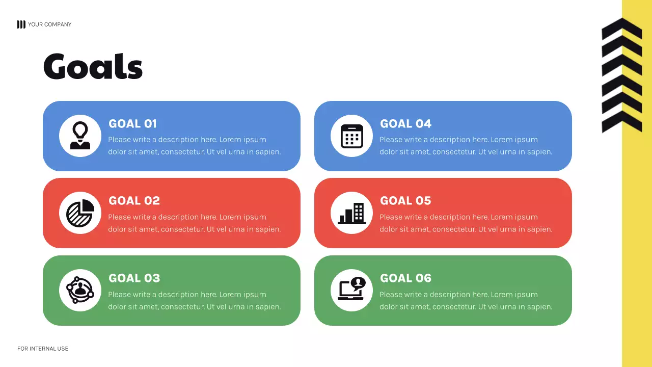 Black Bold Geometric Budget Review Presentation