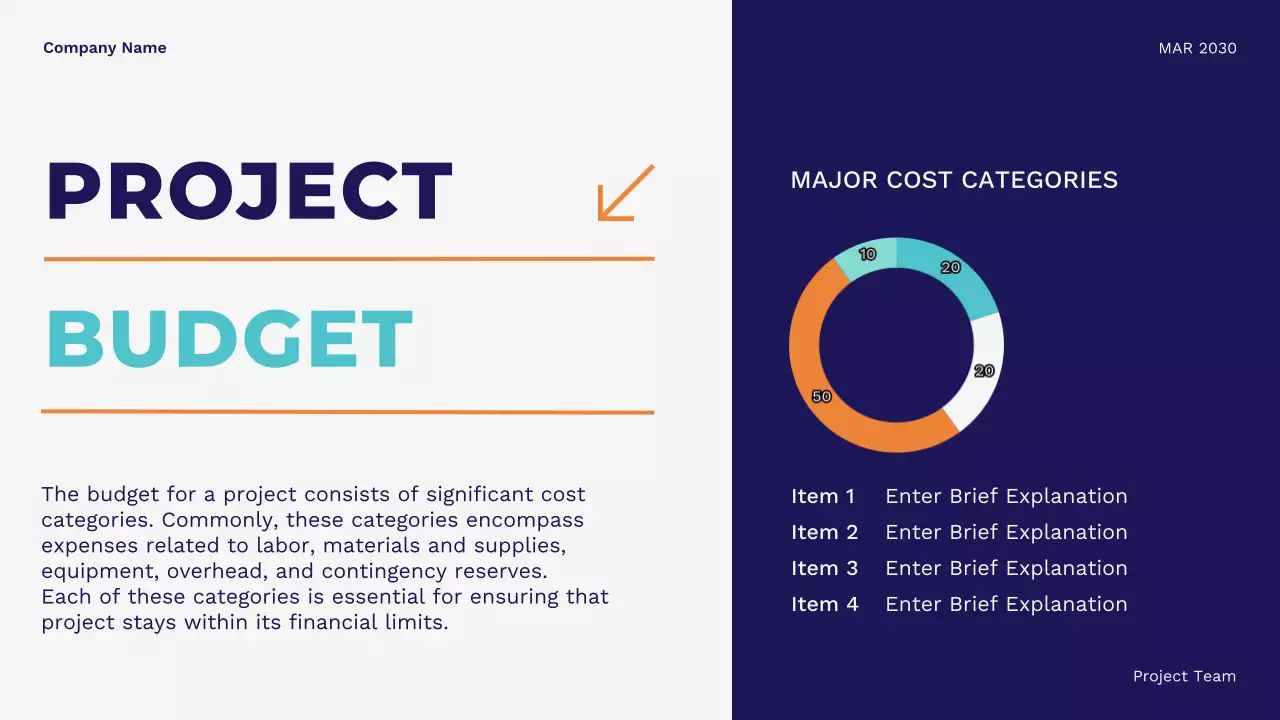 Blue Modern Minimalist Business Presentation