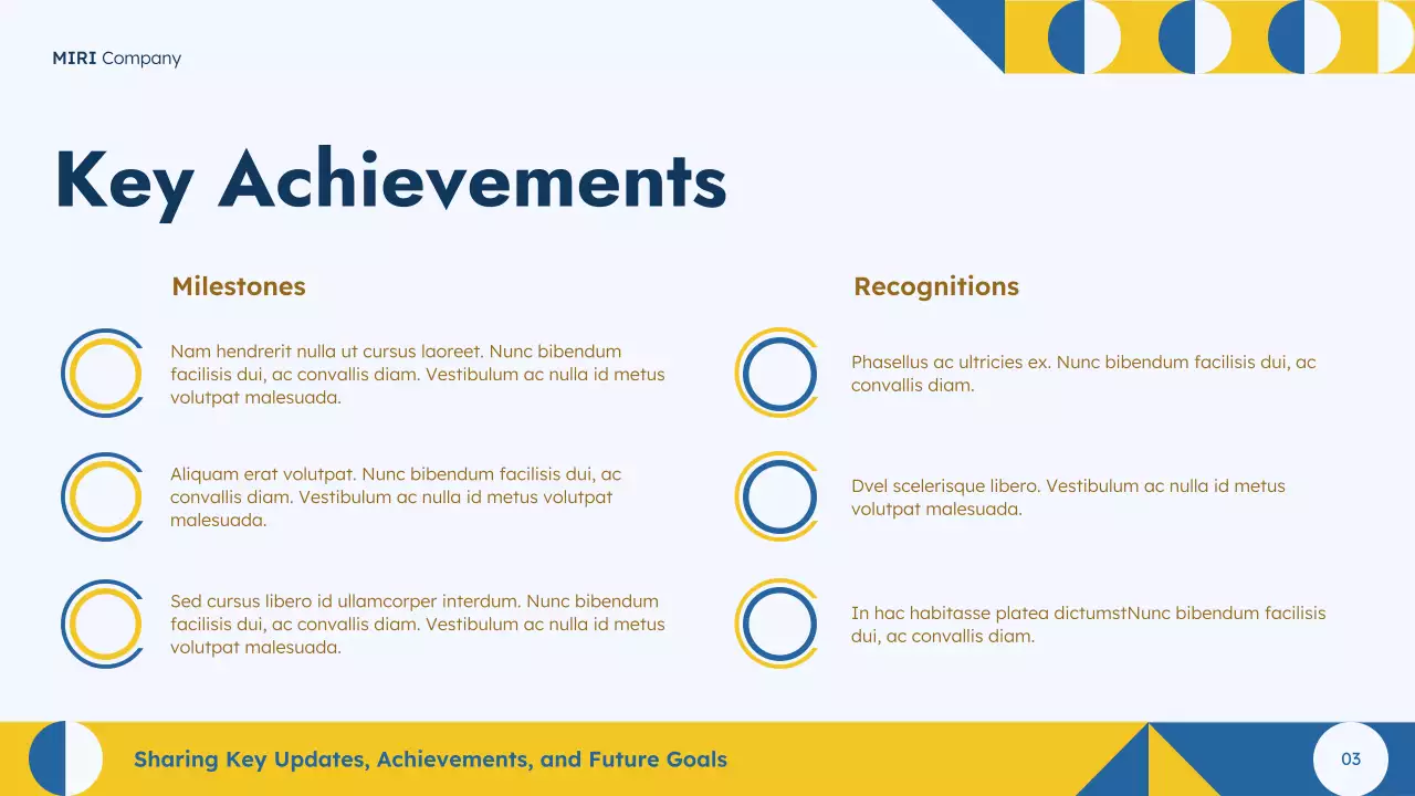 Blue Geometric Town Hall Meeting Presentation