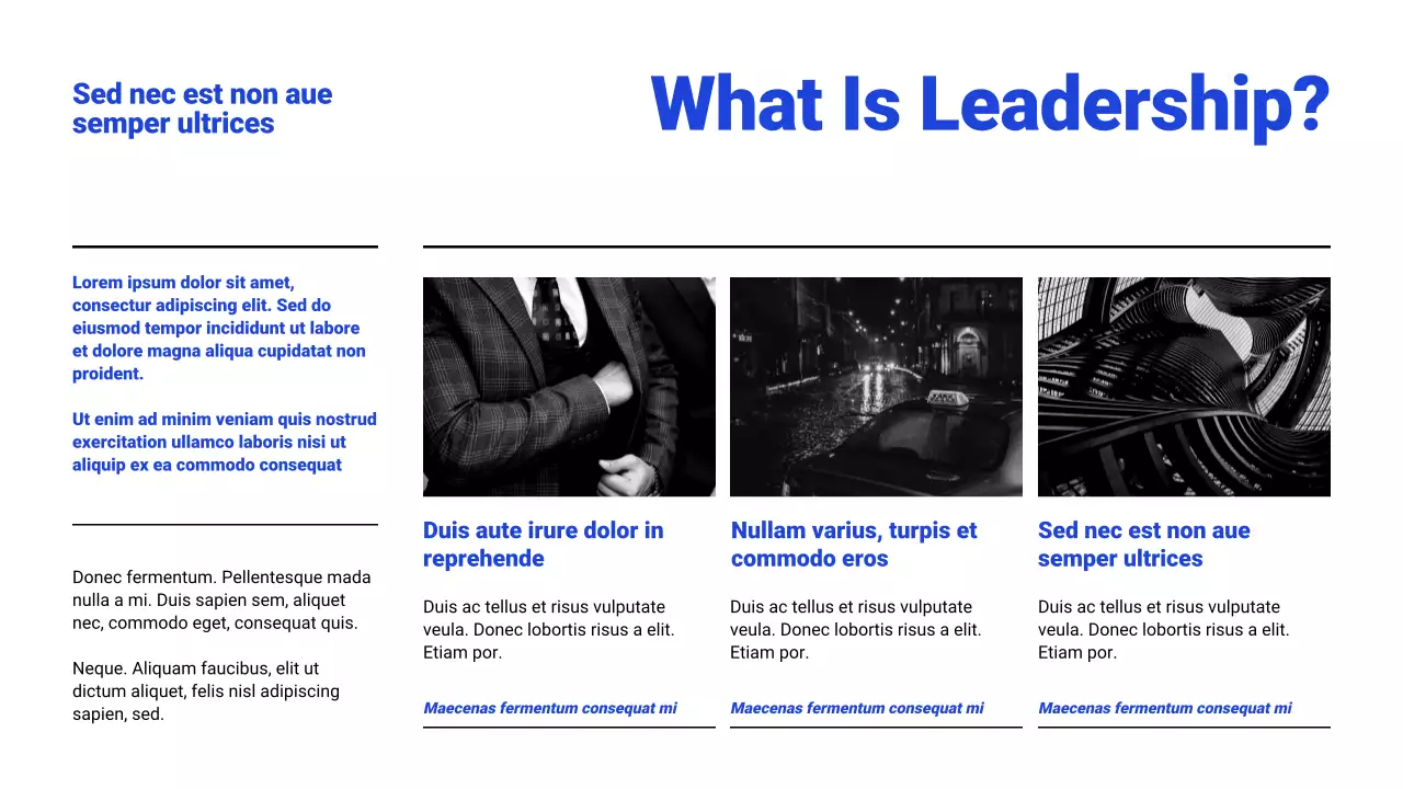 White and Blue Business Webinar Presentation