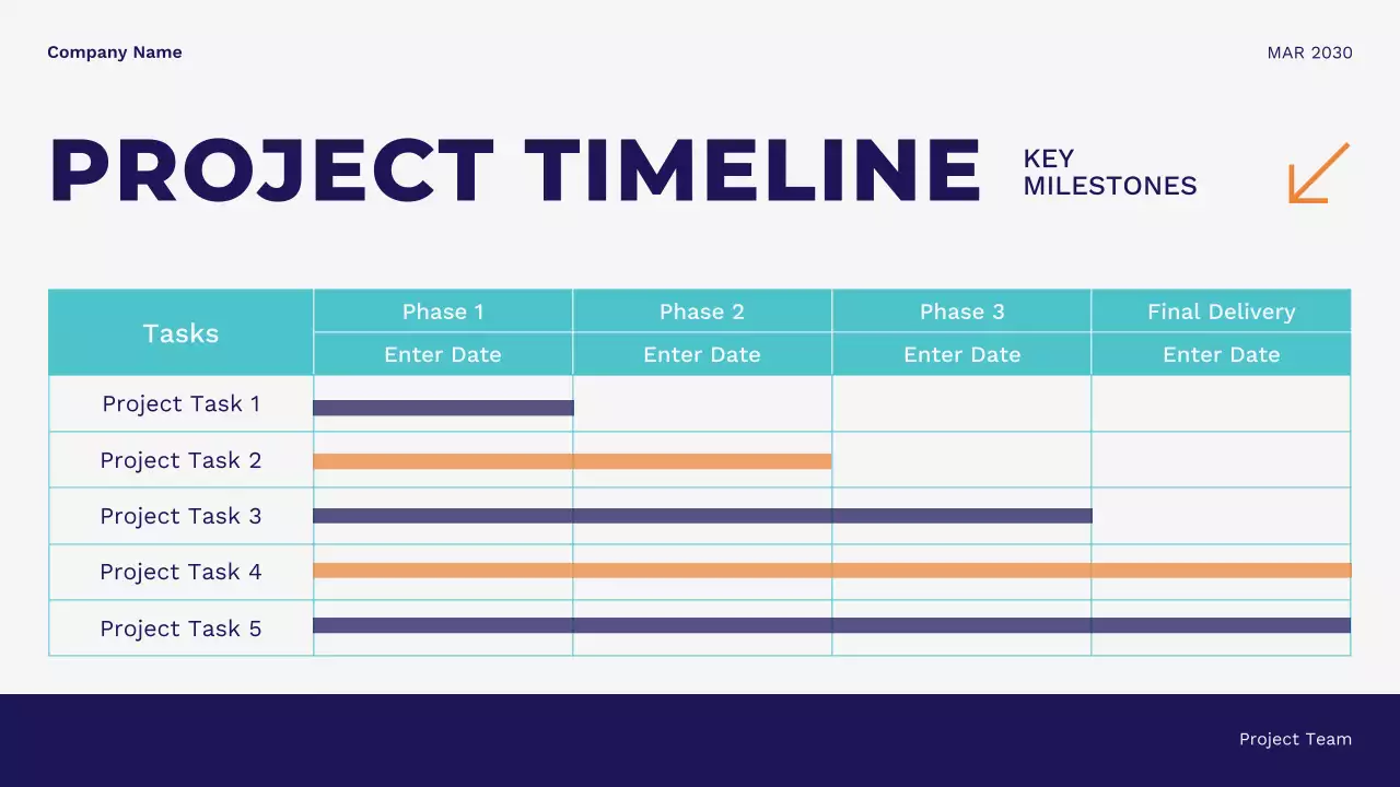 Blue Modern Minimalist Business Presentation
