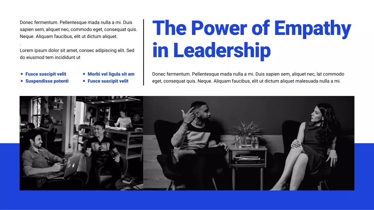 White and Blue Business Webinar Presentation