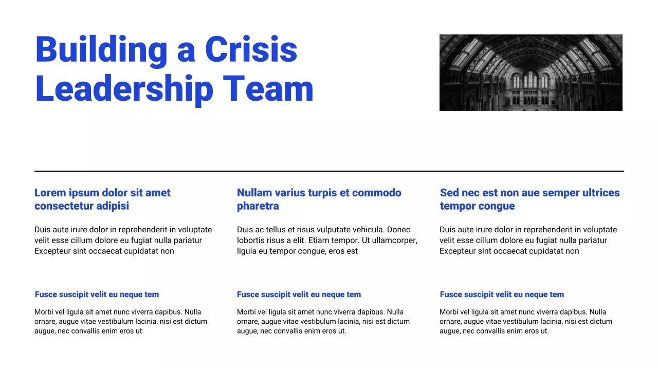 White and Blue Business Webinar Presentation