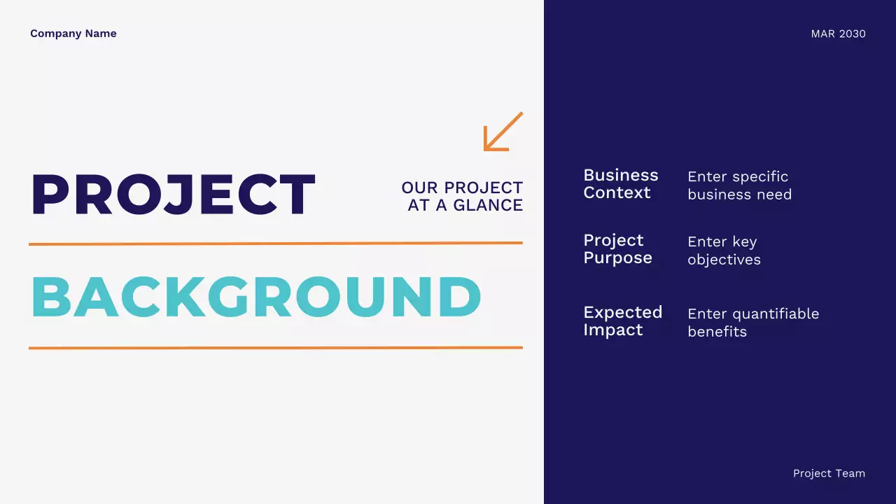 Blue Modern Minimalist Business Presentation