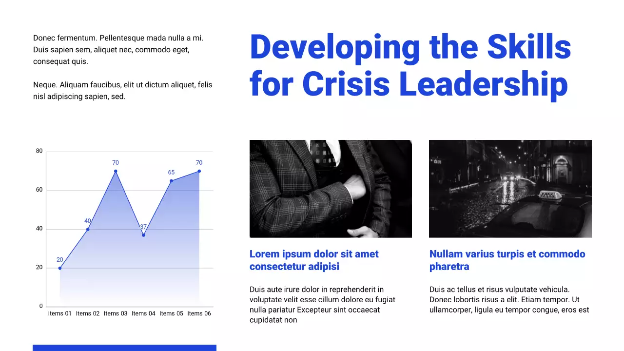 White and Blue Business Webinar Presentation