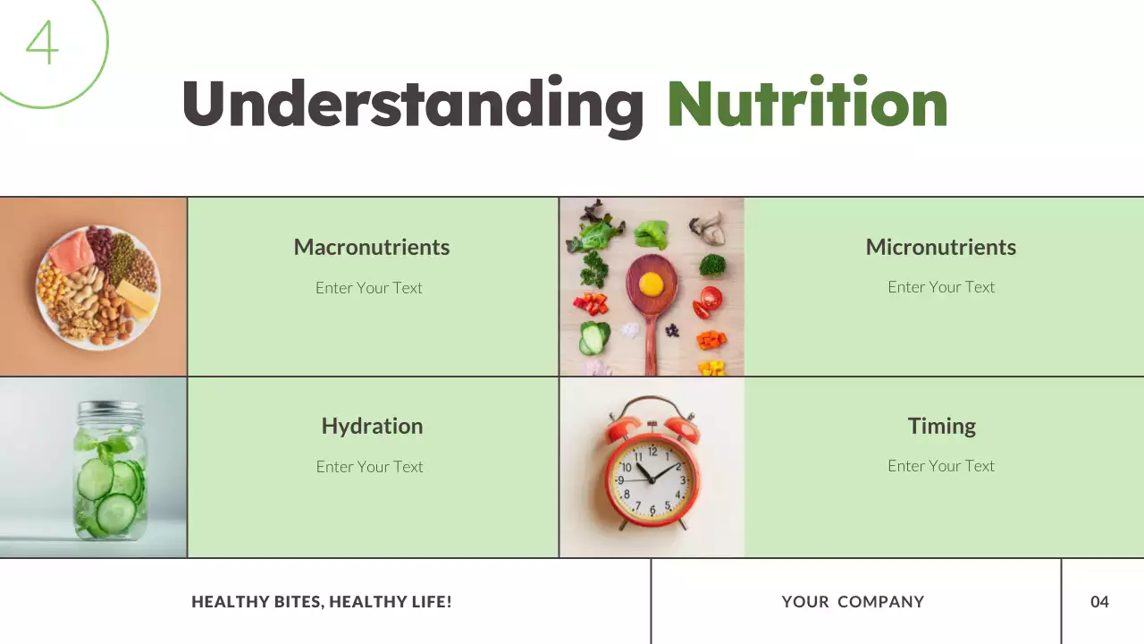 Green Modern Food Tracker Presentation