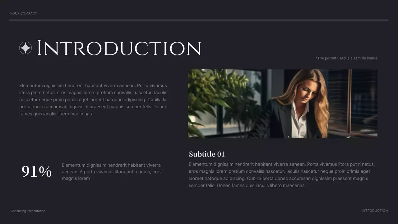 Grayscale Modern Legal Consulting Presentation