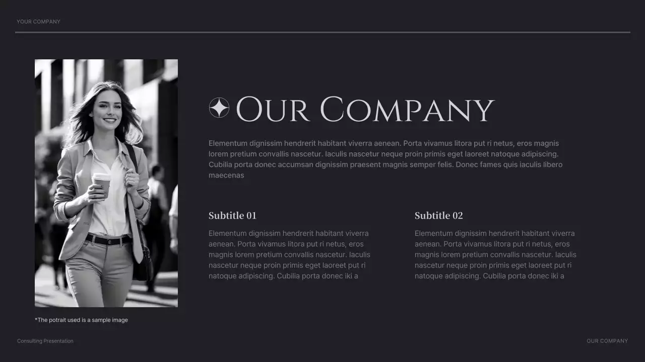 Grayscale Modern Legal Consulting Presentation