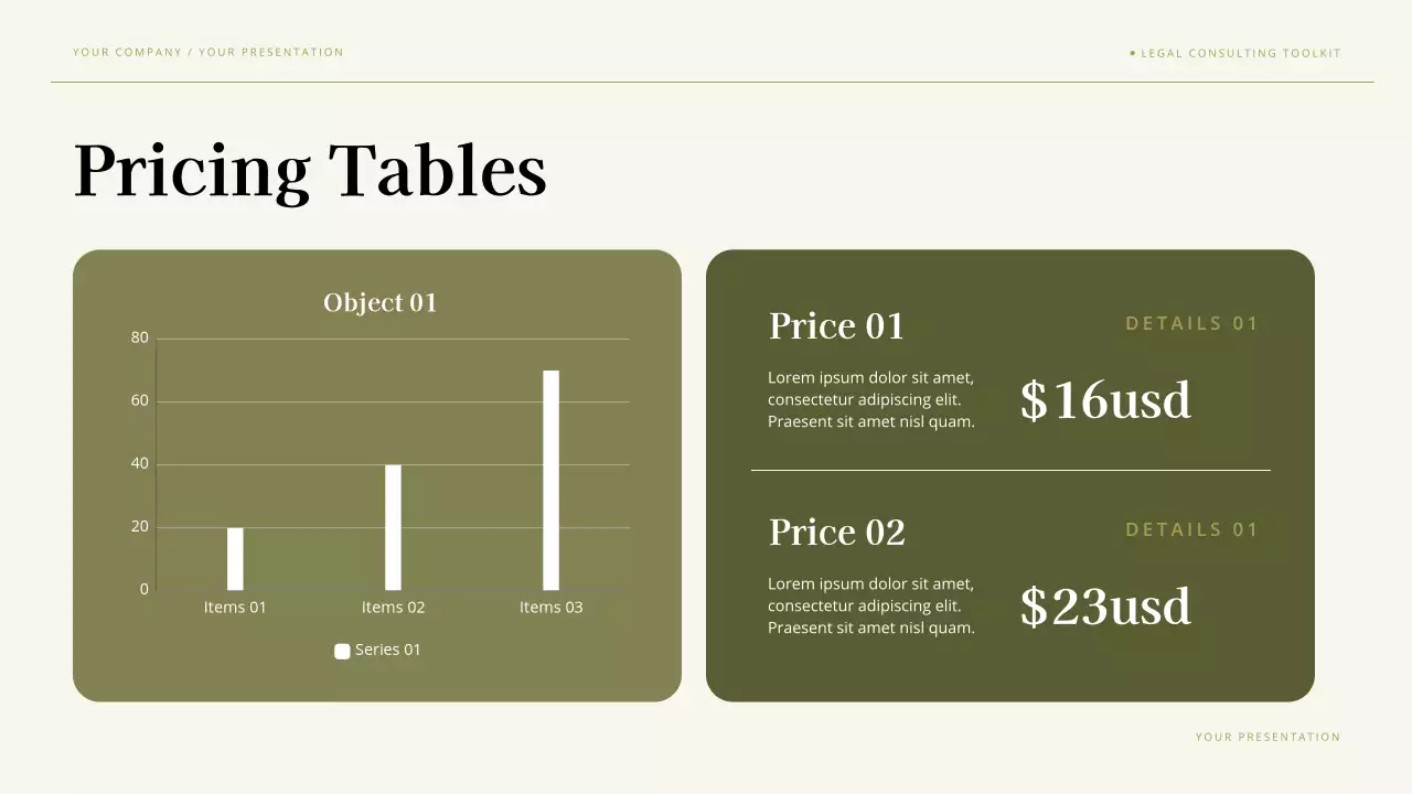 Green Professional Legal Consulting Presentation