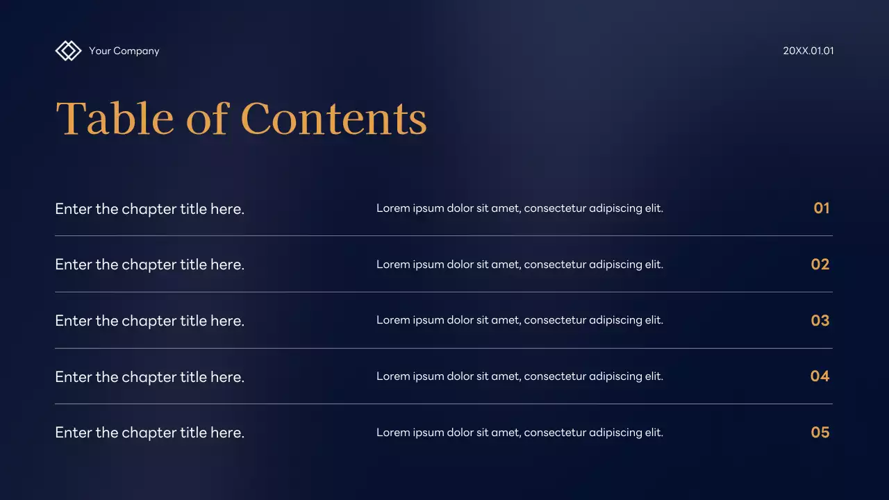 Navy Modern Legal Consulting Presentation