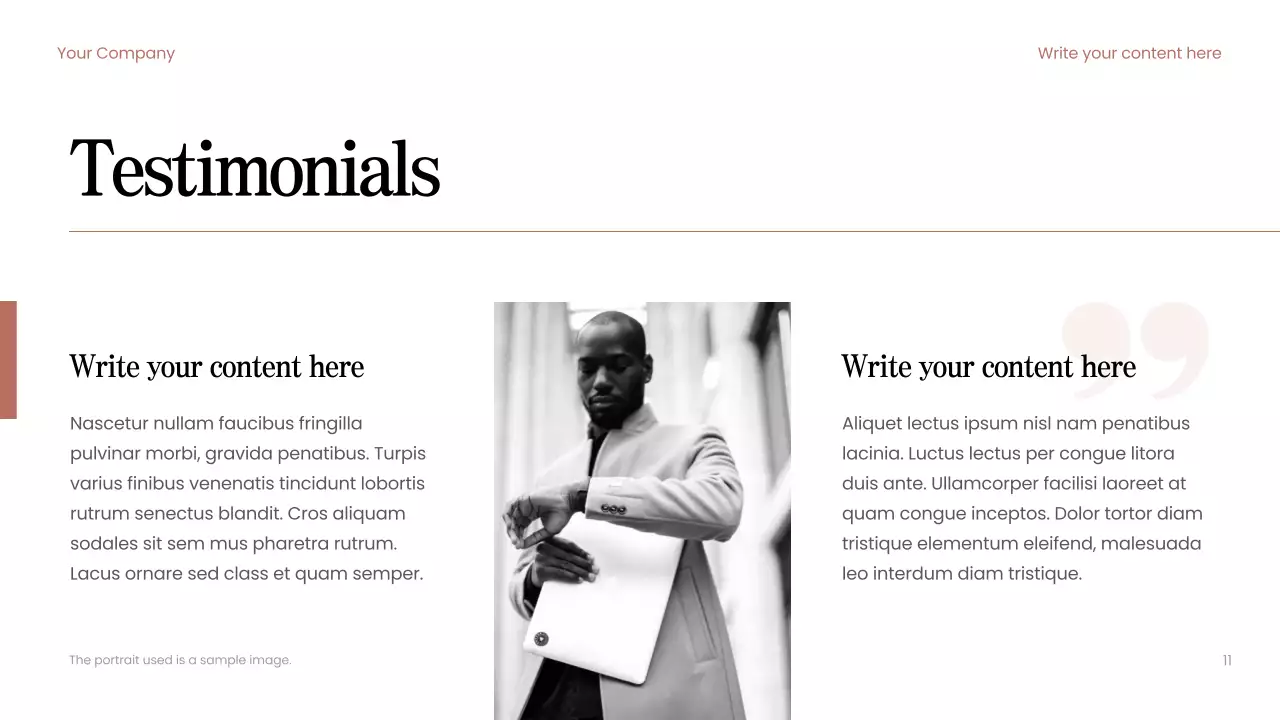 Brown Modern Legal Consulting Presentation