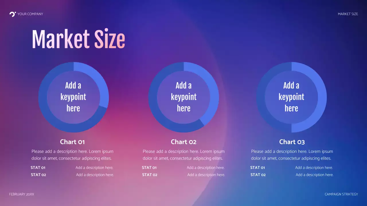 Blue Modern Campaign Strategy Presentation