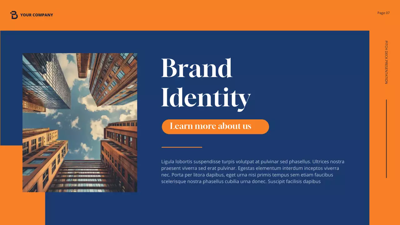 Orange Modern Creative Agency Presentation