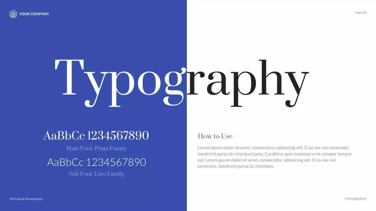 Presentasi Agensi Kreatif Minimalis Modern Biru