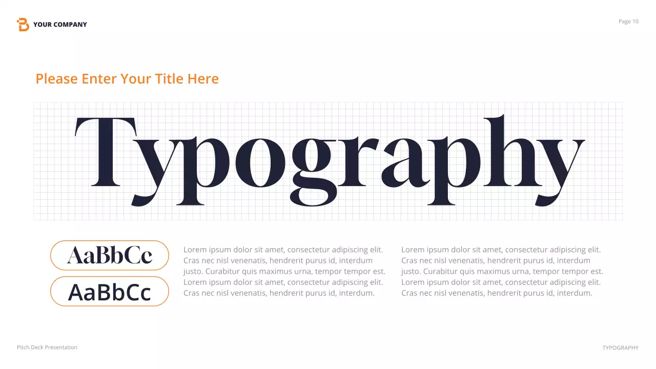 Orange Modern Creative Agency Presentation