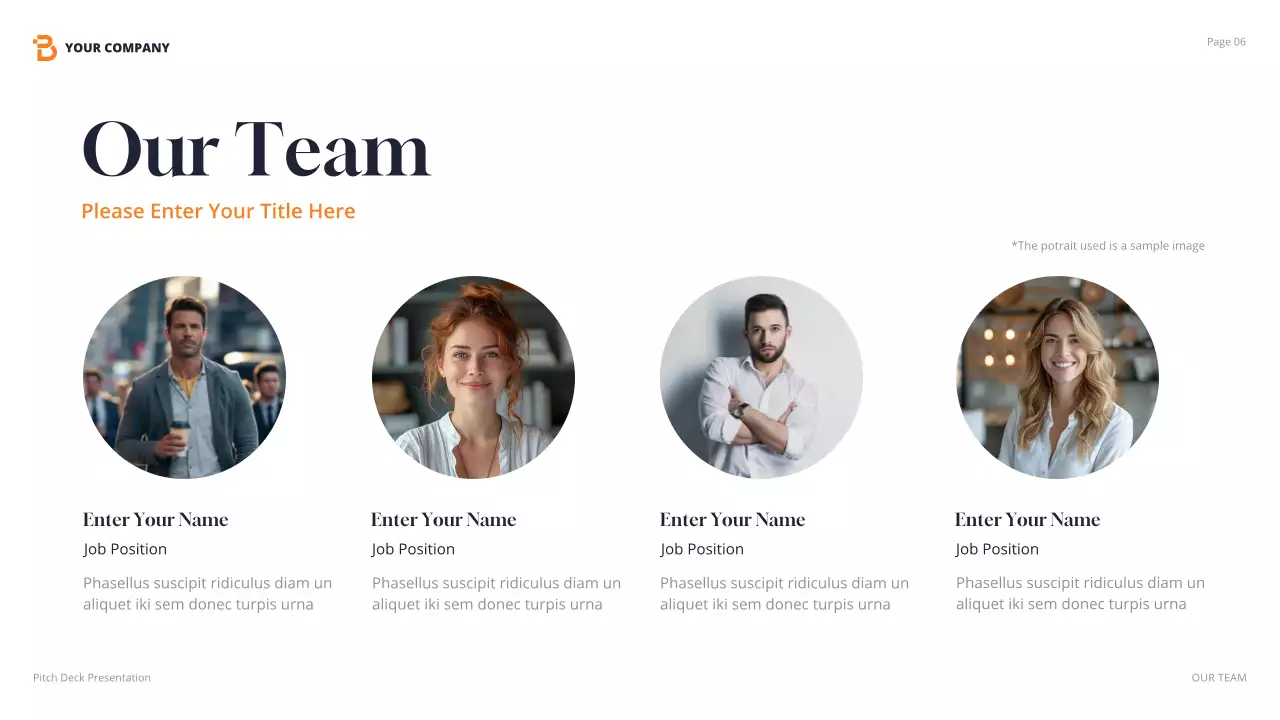 Orange Modern Creative Agency Presentation