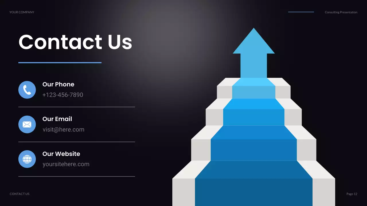 Black Modern IT Solution Presentation