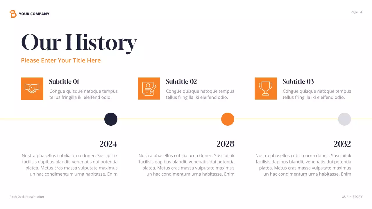 Orange Modern Creative Agency Presentation