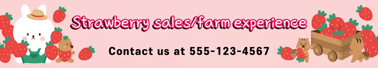 Pink Strawberry Farm Experience