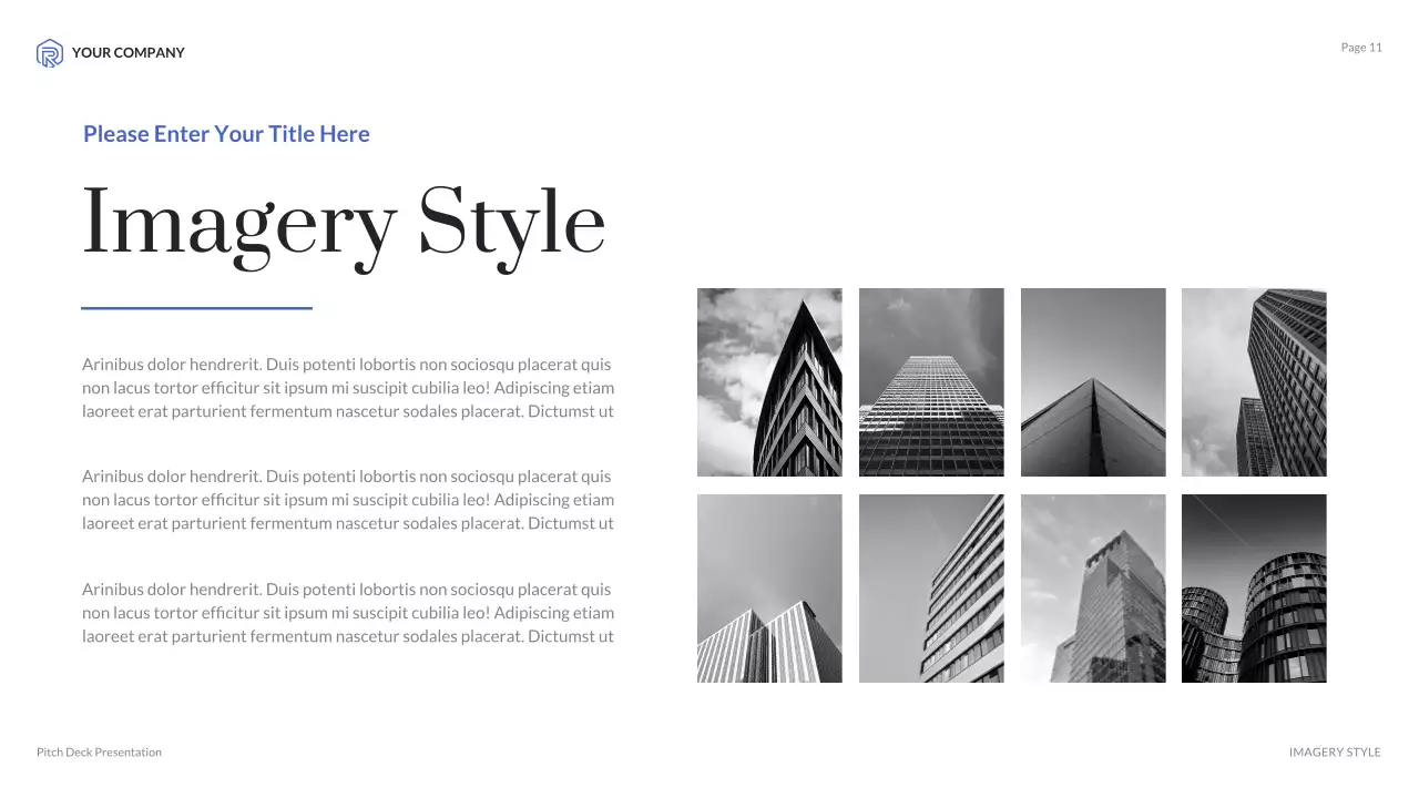 Presentasi Agensi Kreatif Minimalis Modern Biru