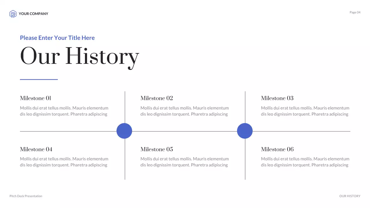 Presentasi Agensi Kreatif Minimalis Modern Biru