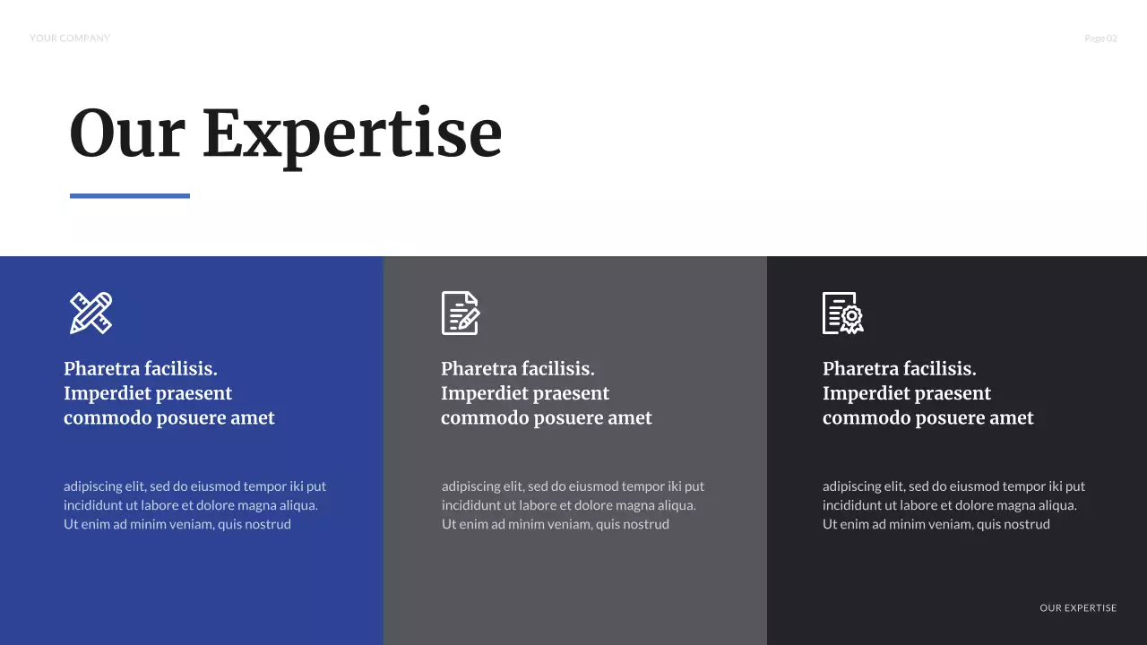 Blue Modern Business Consulting Presentation