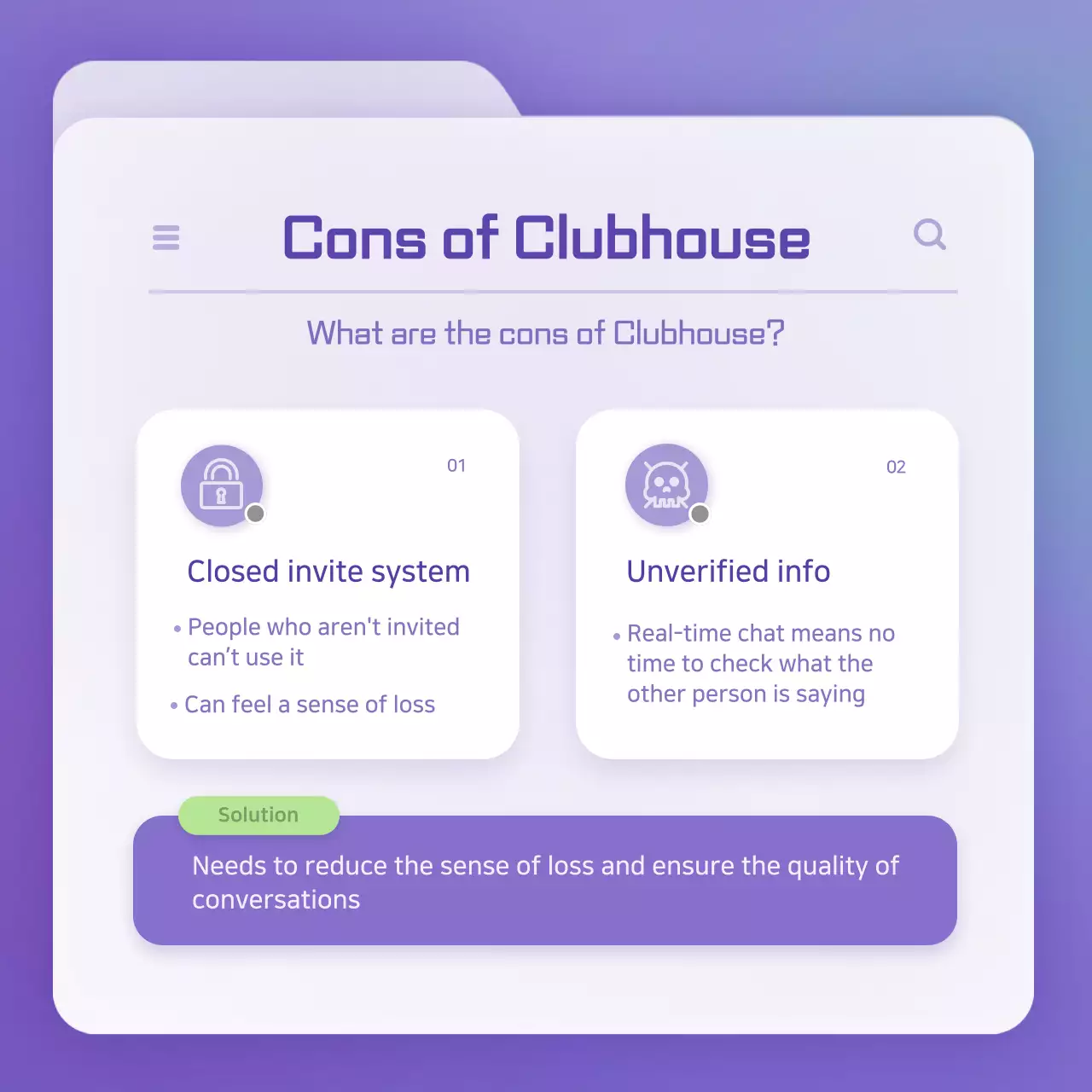 Purple Modern Social Media Promotion Instagram Carousel