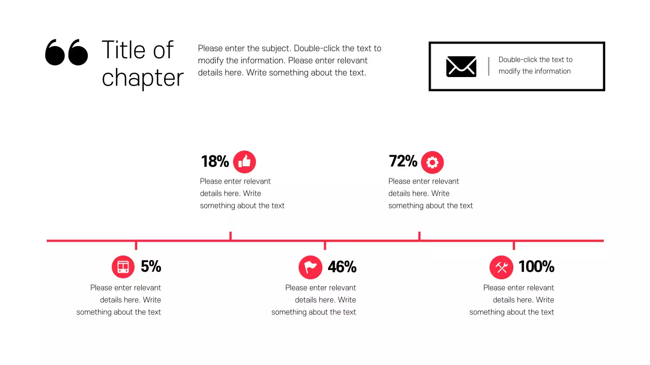 Bài thuyết trình thảo luận về tô sáng văn bản và bố cục ảnh màu đỏ
