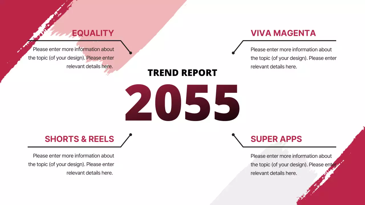 Brushstrokes of White and Black The Color Trend of the Year