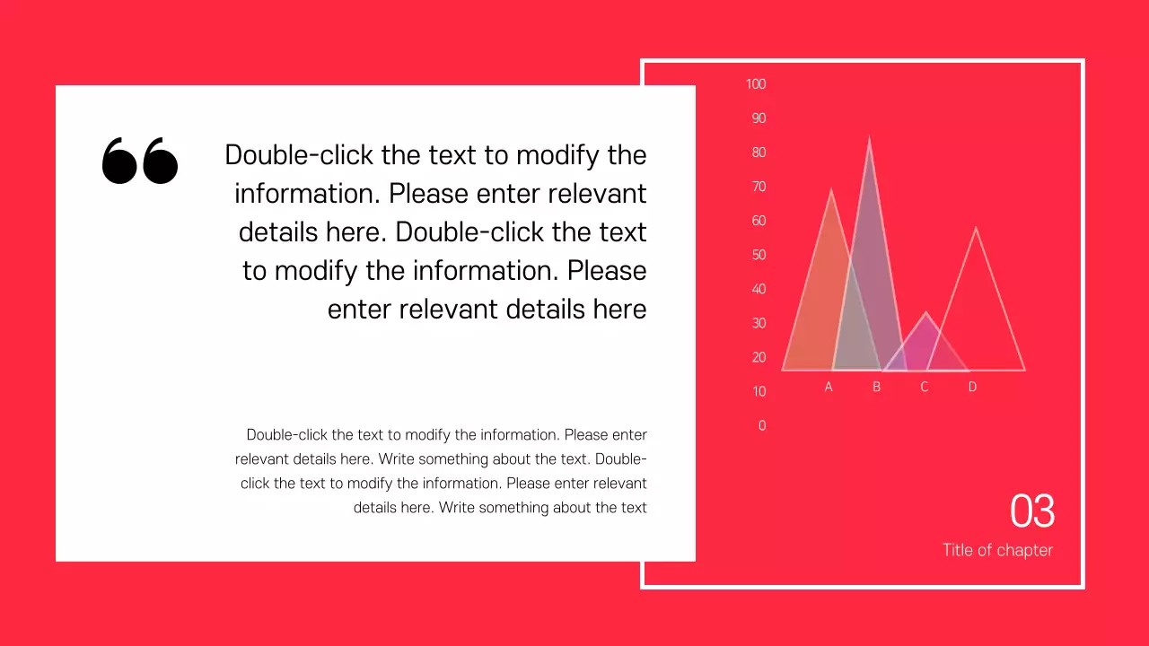 Bài thuyết trình thảo luận về tô sáng văn bản và bố cục ảnh màu đỏ