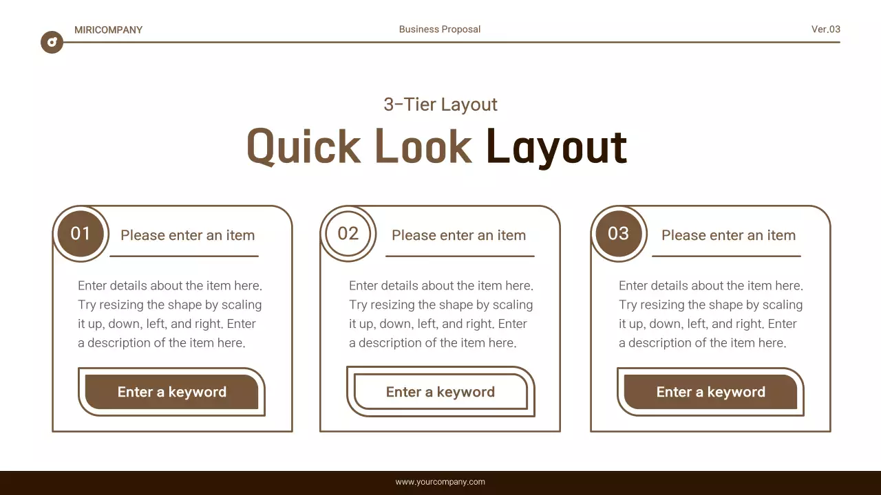 Brown Minimal Business Guide Presentation