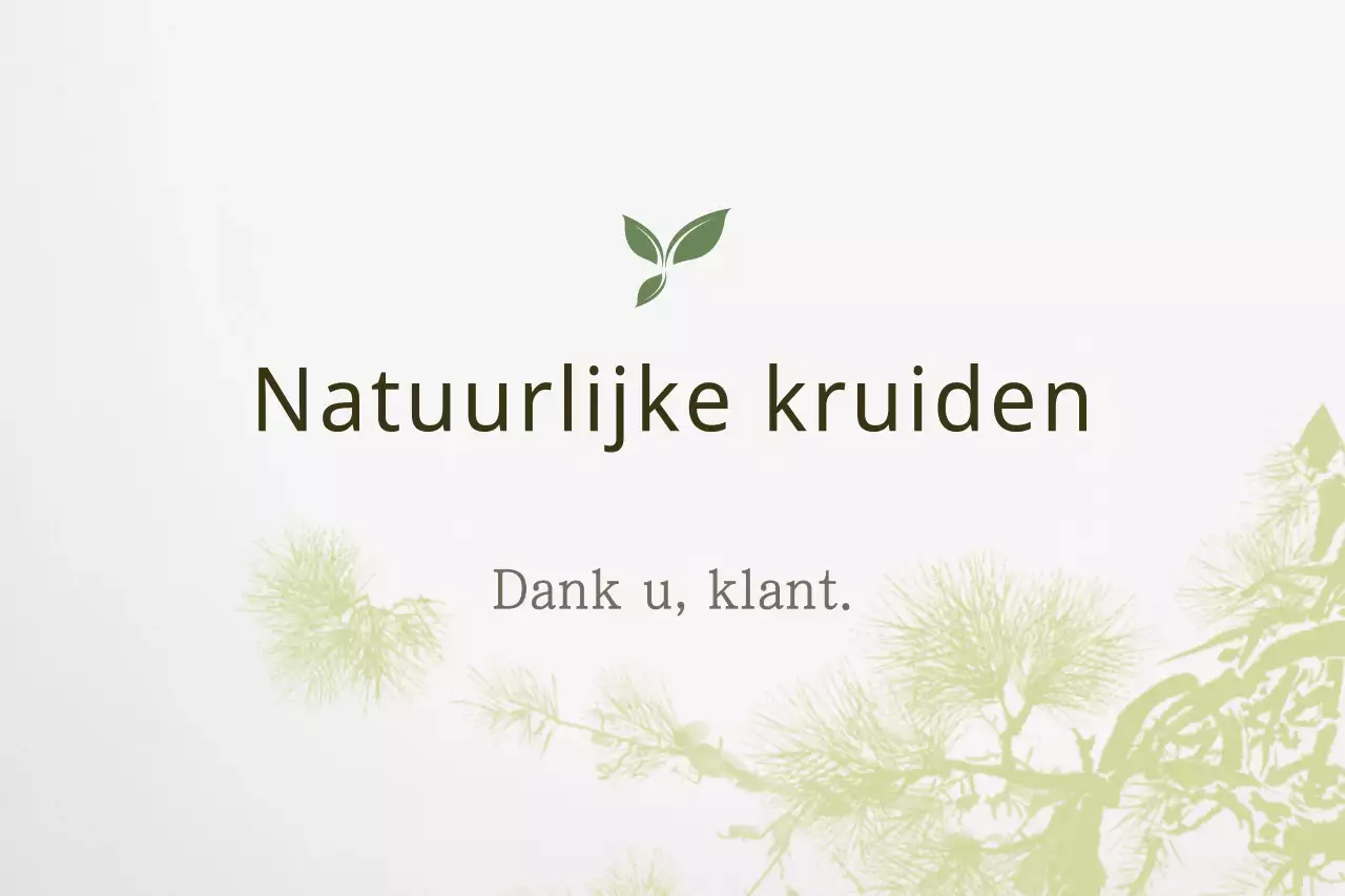 Natuurlijke kruiden