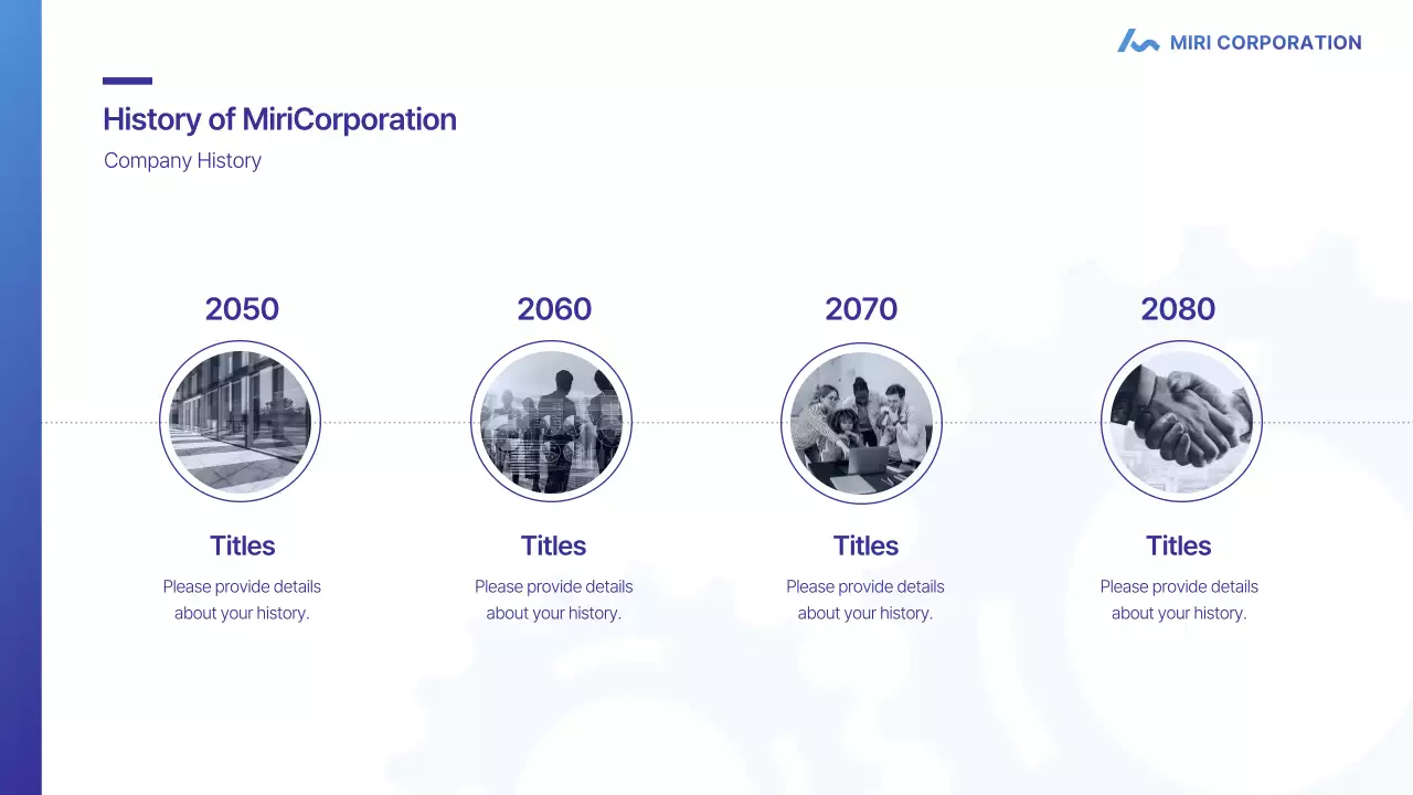 블루 프로페셔널 비즈니스 프레젠테이션
