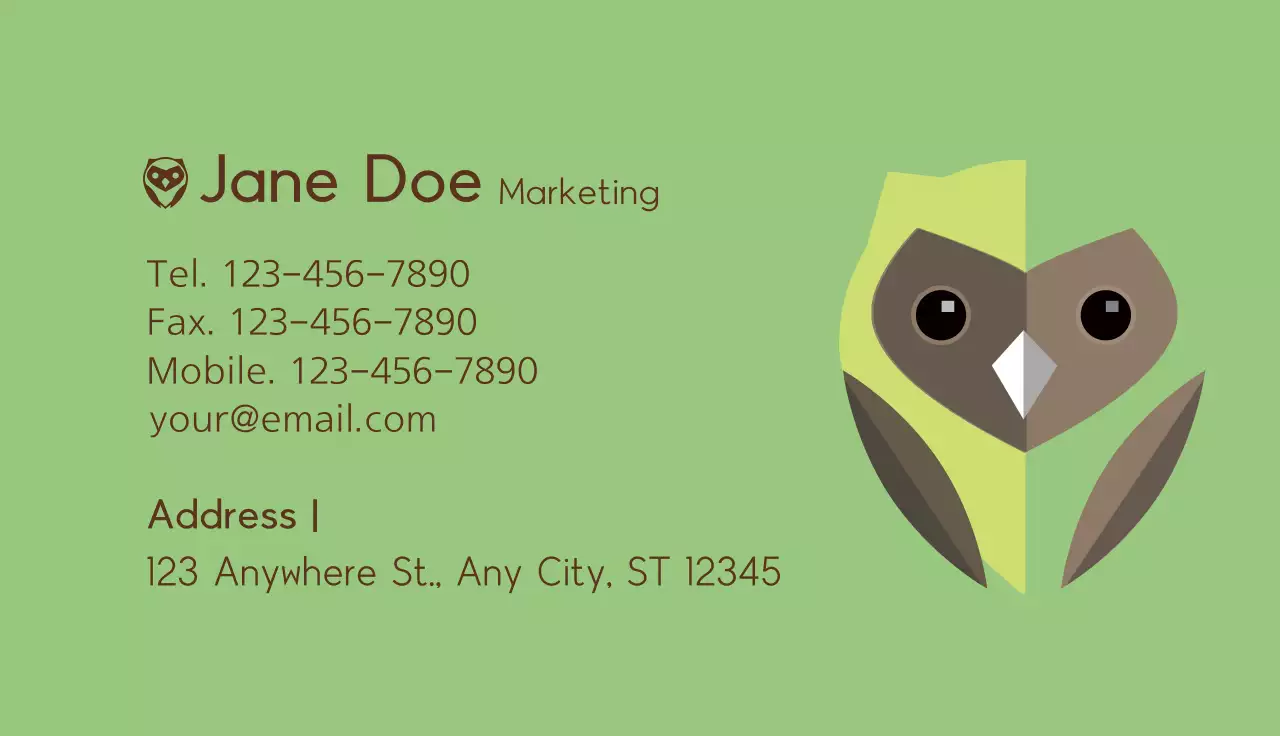 Corporate business cards