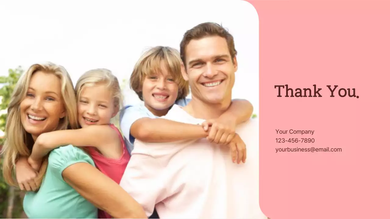 Pink Modern Insurance Presentation