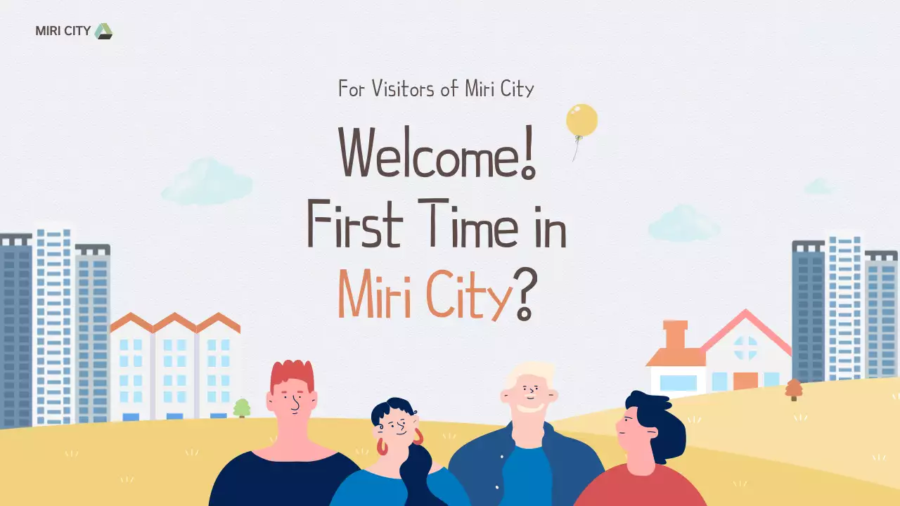 Beige Modern City Guide Presentation