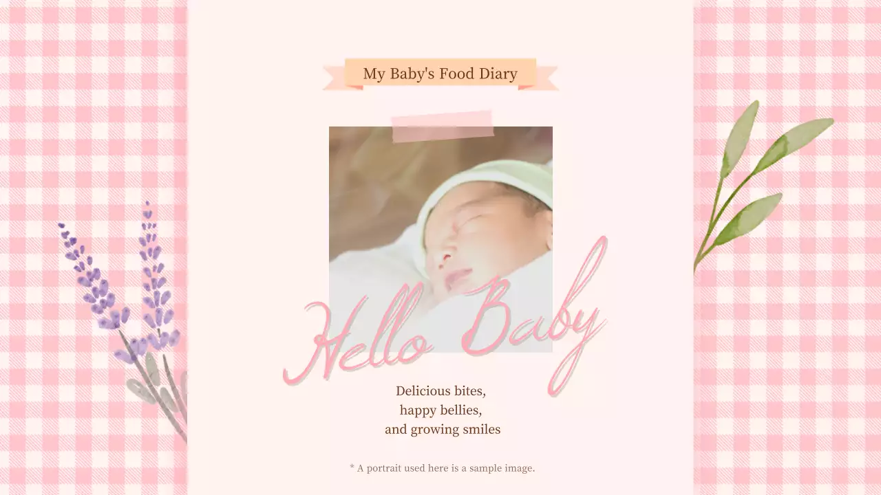 Pregnancy and parenting record theme in pink