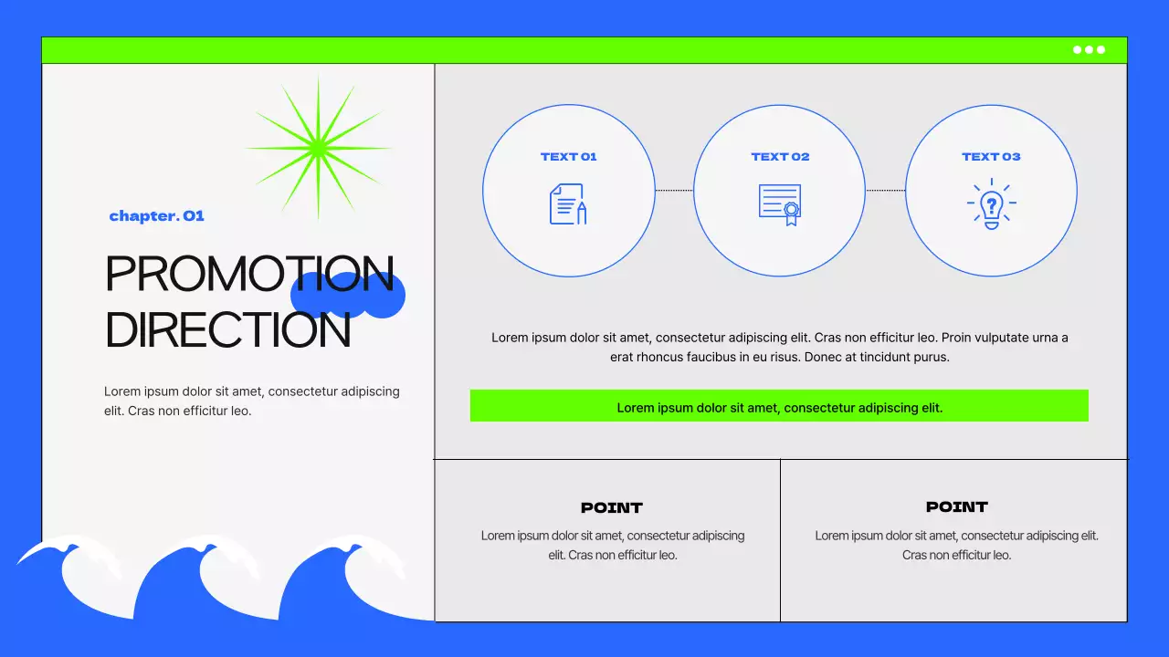 Blue Trendy Summer Promotion Presentation