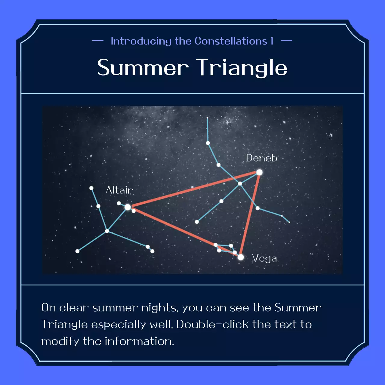 blue cute constellationsillustration summer constellation cardsNews