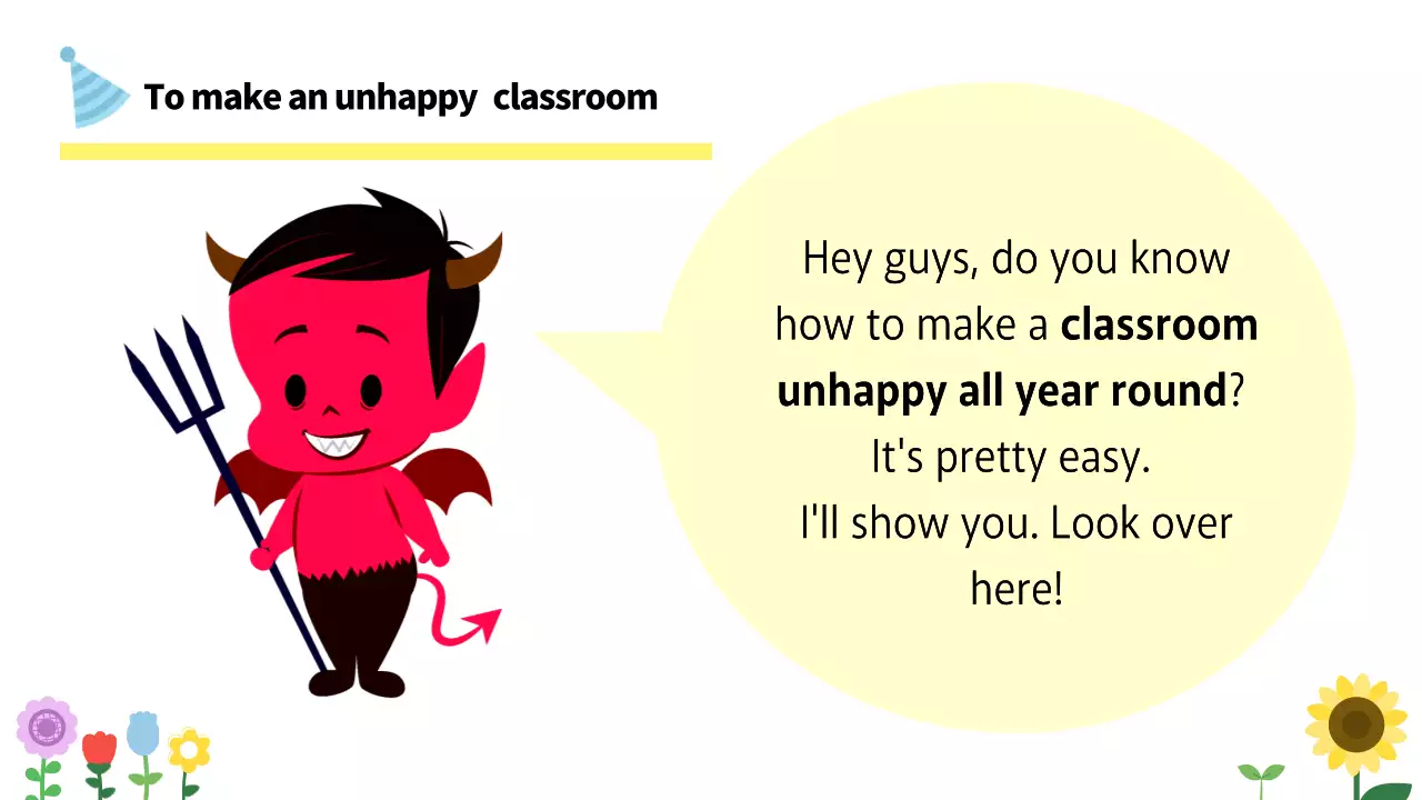 Red Playful Classroom Guide Presentation