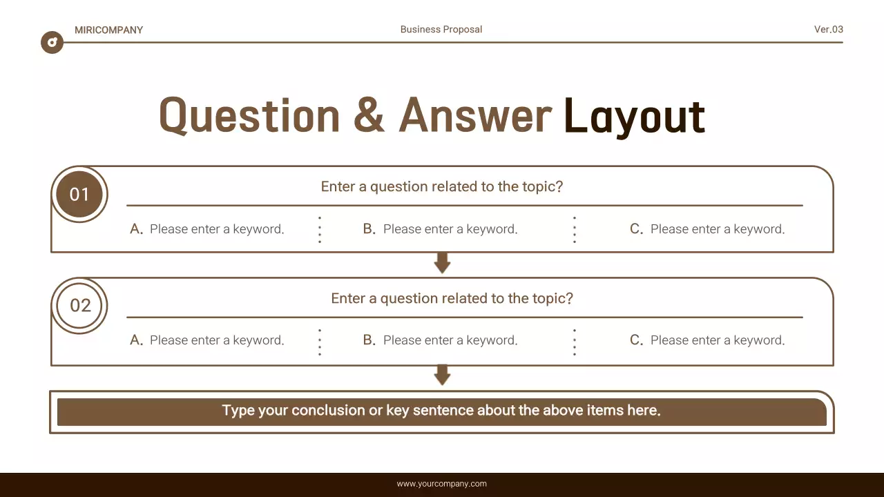 Brown Minimal Business Guide Presentation