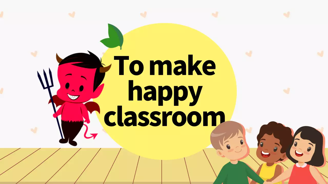 Red Playful Classroom Guide Presentation